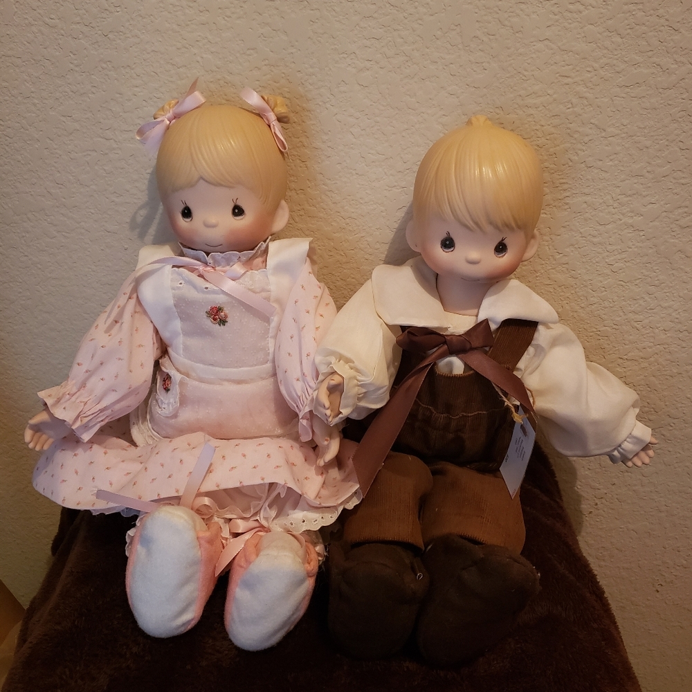 Porcelain precious Moments Dolls